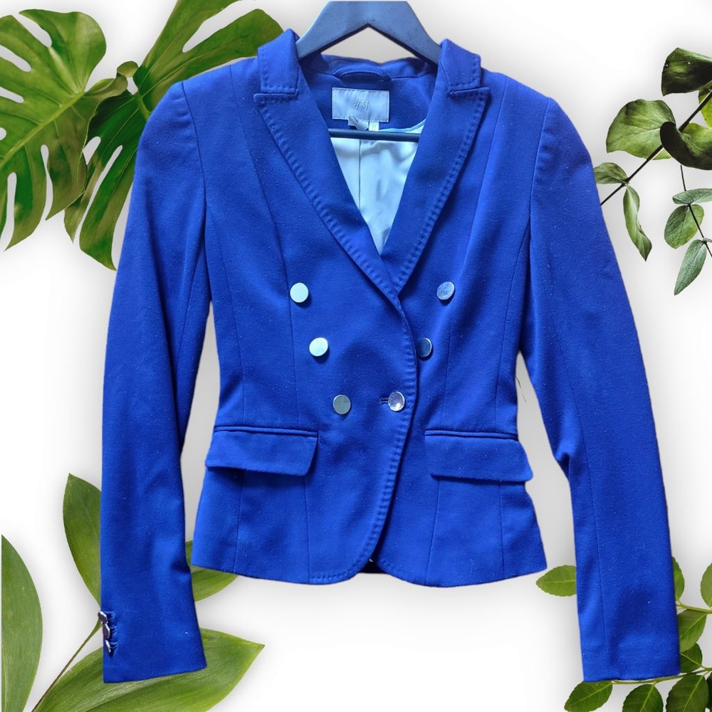 Cobalt Blue Blazer H&M, sz 2
